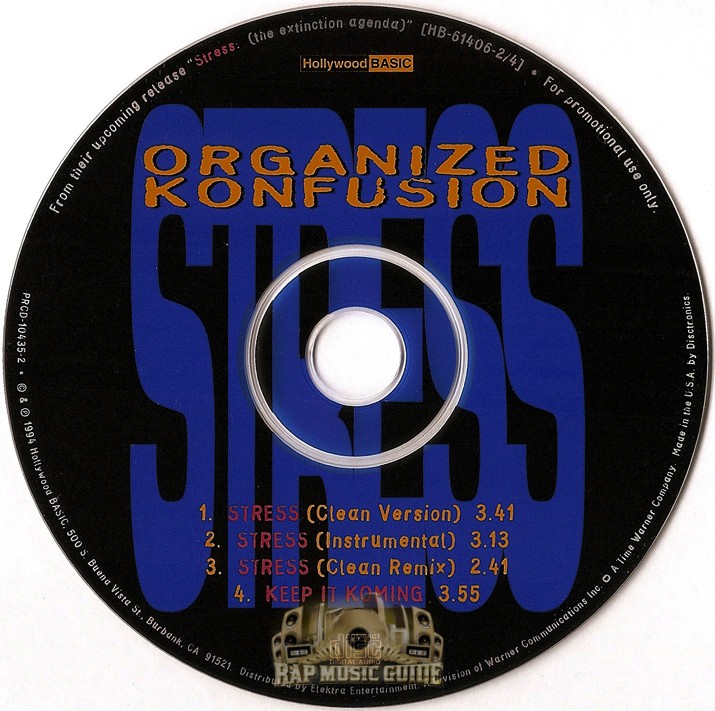 洋楽 Organized Konfusion / Stress Remix Promo Organized Konfusion - Stress (Remix) - YouTube